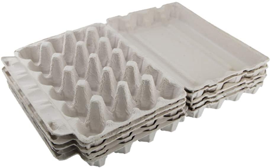 Egg Cartons Set 24 Pcs Cardboard Egg Cartons, Friendly Recycled