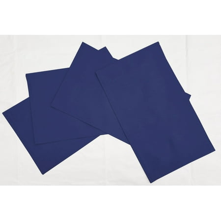 

Canvas Placemats by Penny s Needful Things (Wedge - Set of 6) (Navy Blue)