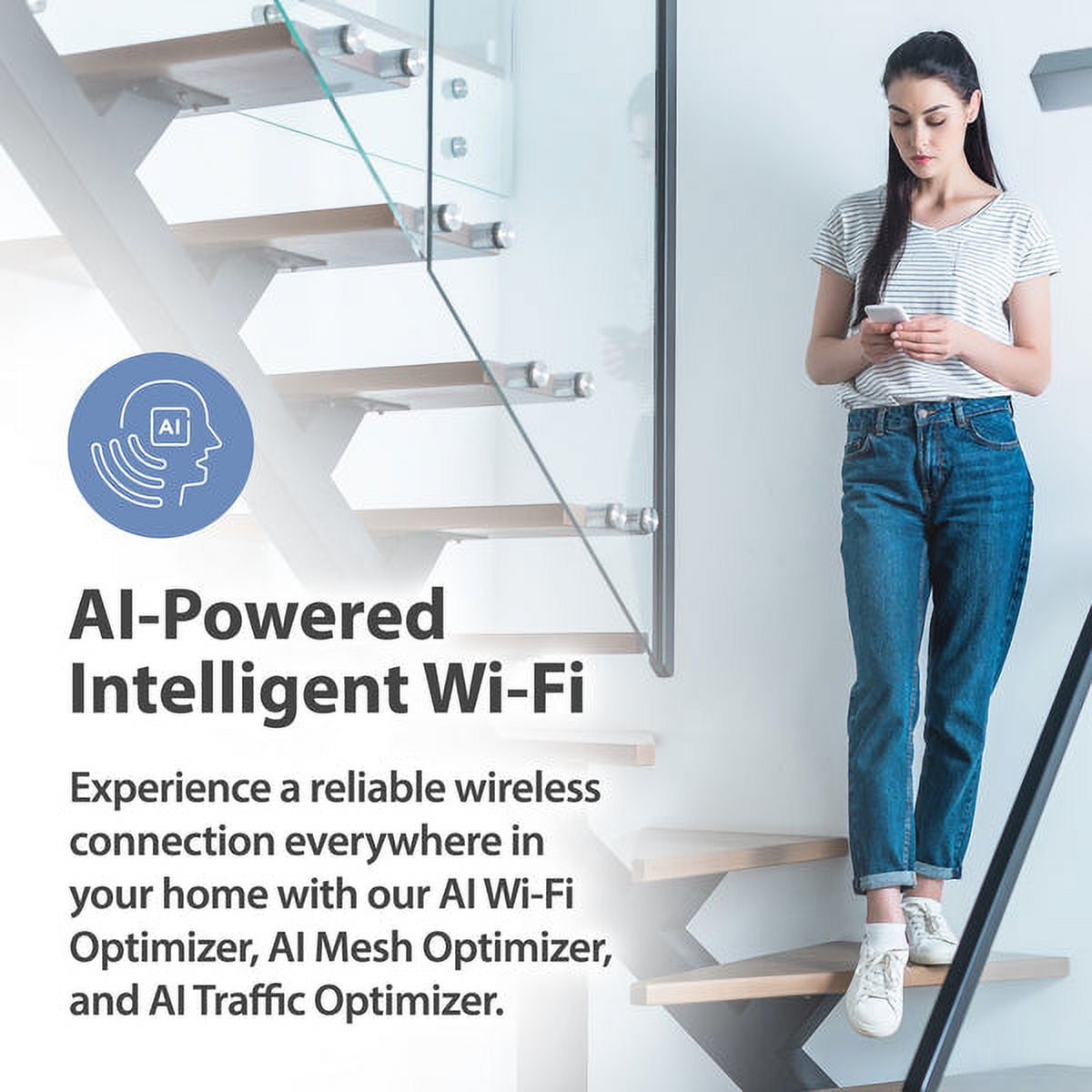 D-Link AQUILA PRO AI AX3000 Wi-Fi 6 Smart Mesh Router (M30)