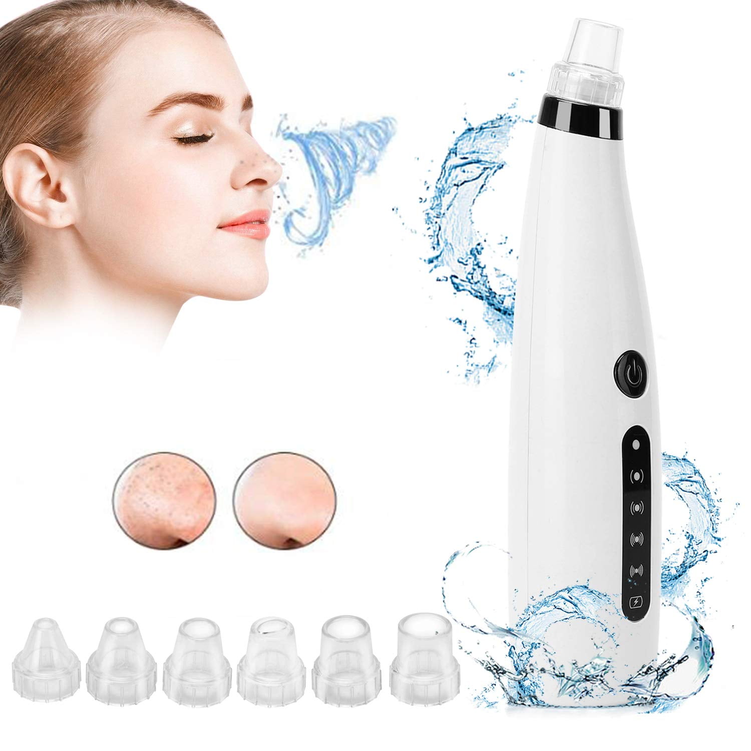 Pore Vacuum, Blackhead Remover Vacuum 