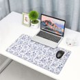 thumbnail image 6 of Kdxio Floral Butterfly Print Large Gaming Mouse Pad,Non-Slip Base,Water Resist Keyboard Pad for Gamer,Office & Home,29.5 x 15.8 in, 6 of 9