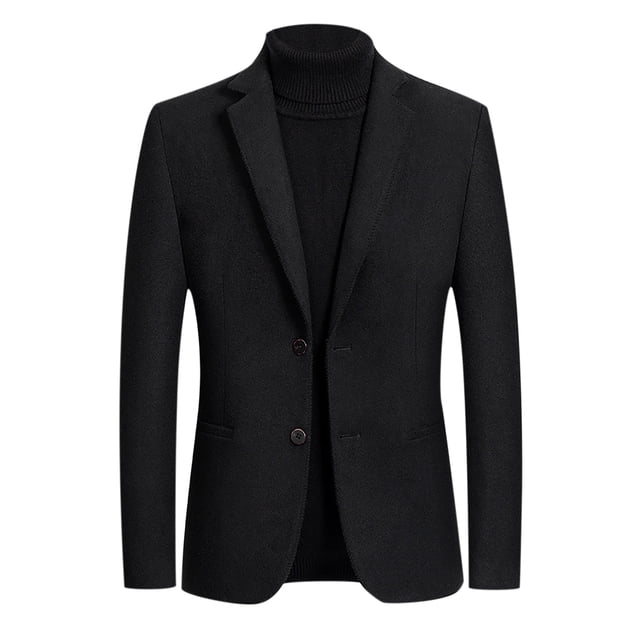 Traje Informal de Un Solo Pecho Para Hombre, Traje Informal de Negocios, Abrigo de Lana Odeerbi ODB-6
