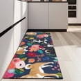 thumbnail image 4 of Shiba Inu and Pioneer Flower Kitchen Rug Mat,Kitchen Runner Rugs Non Skid Washable,Decorative Kitchen Floor Mats for Kitchen,Sink,Laundry,17"X47", 4 of 5