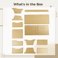 13 Pcs Acrylic Leather Craft Templates, Wallet Handbag Clutch Sewing ...
