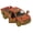 Red, variant on Rhode Island Novelty - Pull Back Die-Cast Metal Vehicle - MUDDY FORD F-150 SVT RAPTOR (Blue)(5 inch)