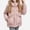 Pink, variant on Girl's Outerwear Jackets Waterproof Hooded Puffer Coat Vertical Zip Thick Warm Loose Winter Outerwear(3-10) Purple Size 3T