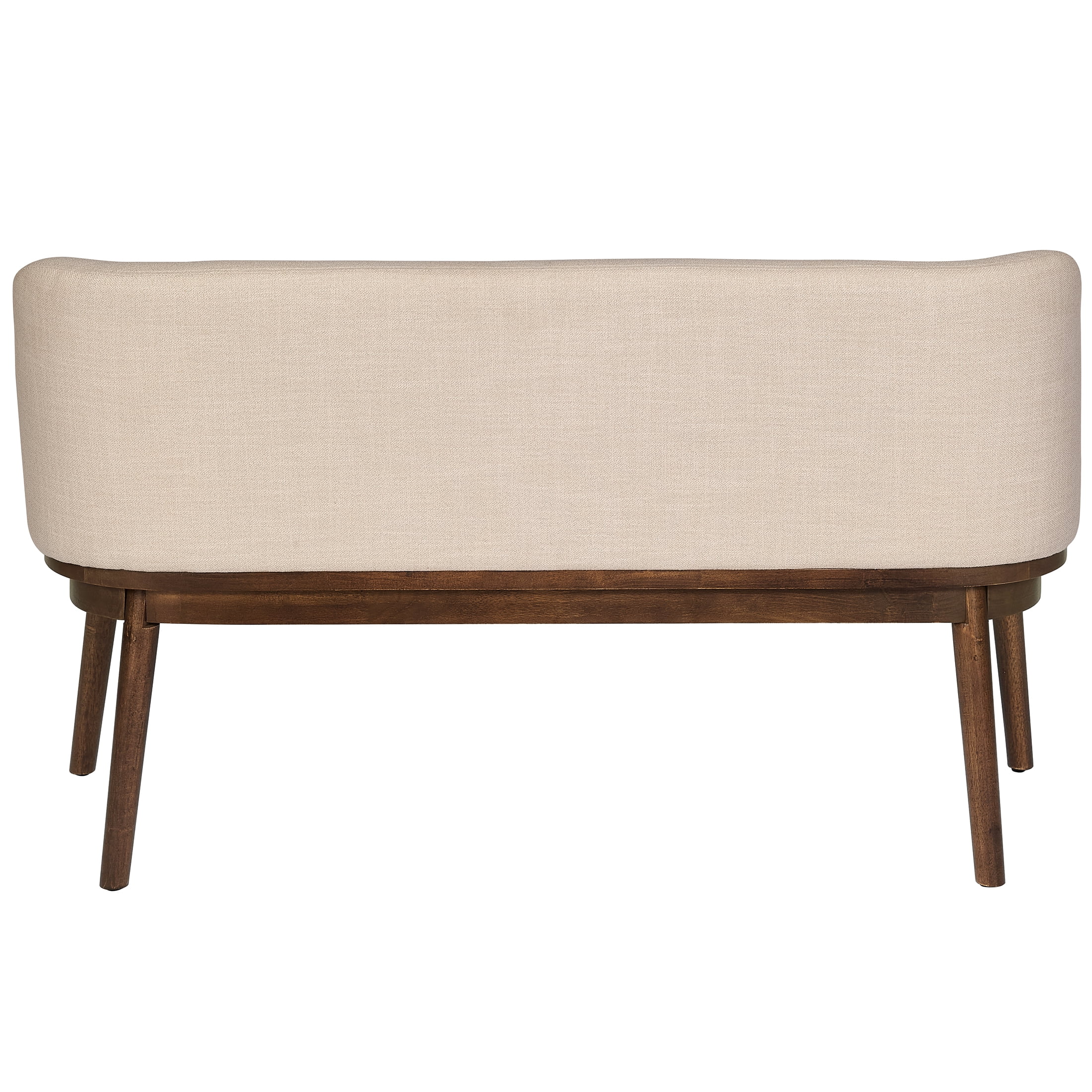 Better Homes & Gardens Springwood Dining Bench, Walnut Wood Finish
