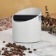 thumbnail image 5 of Coffee clean Desmontable Knock and coffee Grounds Contenedor Tamper Bins Base antideslizante de aleación de aluminio Blanco Baoblaze caso de golpe de café, 5 of 8