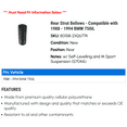 thumbnail image 2 of Rear Strut Bellows - Compatible with 1988 - 1994 BMW 750iL 1989 1990 1991 1992 1993, 2 of 2