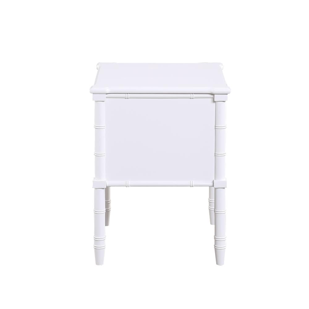 Comfort Pointe Ellison 2 Drawer Nightstand - White