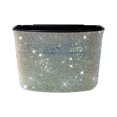 thumbnail image 3 of jiaping Car Trash Can Hanging Vehicle Small Storoge Sundries Glitter Decoration Colorful Colorful Rhinestones, 3 of 9