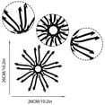 thumbnail image 6 of Stainless Steel Metal Sun Wall Decor Outdoor, Wacky Sun Metal Wall Art for Living Room Patio Garden Bathroom Fence Bedroom, 6 of 6