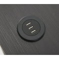 thumbnail image 4 of Mainstays 2 Drawers Computer Desk with USB Charger for Teen Adult, 39.4' Study Writing Table, Espresso Finish., 4 of 5