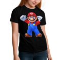 thumbnail image 2 of Super Mario T-Shirts for Boys Girls, Kids 3D Print Short Sleeve, Unisex Crew Neck Tee Shirts for Youth, 2 of 9