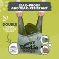 thumbnail image 3 of Heavy Dootie Bags® XL Leakproof Dog & Cat Poop Bags 100ct E-Z Tie Handle, 3 of 11