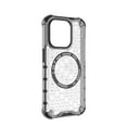 thumbnail image 3 of 2-in-1 Magnetic Phone Case for iPhone 13 Pro, [Anti-fall] [Compatible with MagSafe] Shockproof Translucent Honeycomb Pattern Back Ultra Slim Protective Case for iPhone 13 Pro,White, 3 of 11