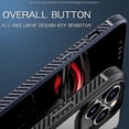 thumbnail image 5 of Funda protectora de TPU de fibra de carbono + PC transparente con cuatro esquinas y airbag a prueba de golpes para iPhone 13 serie MG, 5 of 5