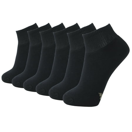 

+MD Premium Unisex Bamboo Ankle Socks 6 Pair