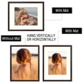thumbnail image 7 of Golden State Art 16x20 Picture Frame Matted to 11x14, High Definition Glass Wall Mounting, Brown, 1 Pack, 7 of 7