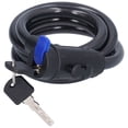thumbnail image 1 of Candado antirrobo de alambre de acero para bicicleta, motocicleta y coche eléctrico con soporte de montaje, 1 of 14
