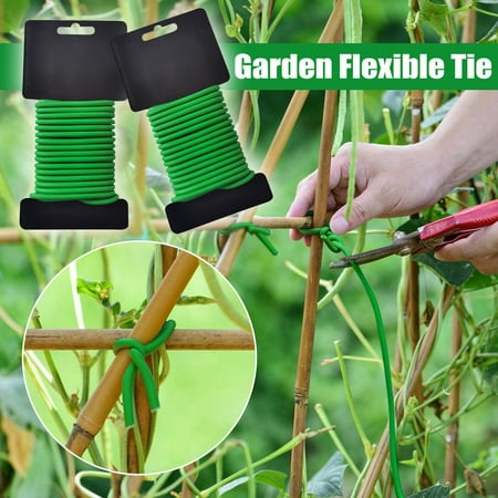 

Ausyst Tools on Sale Garden Flexible Tie Tie Soft Twists Plant Ties TPR Twists Tie Support Plant Vines 2PC