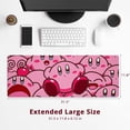 thumbnail image 2 of Gaming Mouse Pad Large with Stitched Edges, Japanese Anime Mouse Pad for Desk, Extended XL Long Full Desk Mousepad with Anti-Slip Rubber Base, Cute Desk Pad for Keyboard and Mouse, 31.5 x 11.8 in, 2 of 6