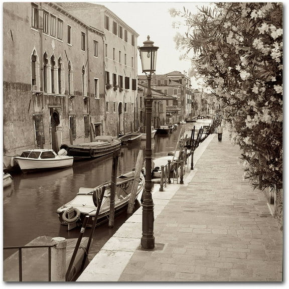 Trademark Fine Art "Venezia VII" Canvas Art by Alan Blaustein