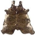 thumbnail image 3 of Riverbay Furniture Hand Crafted Cow Hide Rug in Medium Brindle, 3 of 6