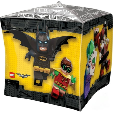 Anagram 15" Cubez Lego Batman Balloon