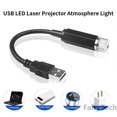 thumbnail image 4 of Miniproyector LED de luz nocturna para techo de coche, Lámpara decorativa USB ajustable para decoración de techo de habitación, 4 of 4
