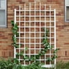 DuraTrel Winchester 57" x 96" White Vinyl Wall Trellis