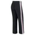 thumbnail image 3 of Women's WEAR by Erin Andrews Black Washington Commanders Color-Block Straight Leg Pants, 3 of 5