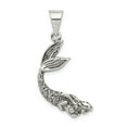 thumbnail image 1 of Sterling Silver Antiqued Mermaid Pendant, 1 of 2