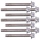 thumbnail image 3 of Tornillos Pernos, 10 piezas Tornillos hexagonales con cabeza hexagonal con bridas Pernos hexagonales accesorios Rendimiento confiable VoborMX herramienta, 3 of 8