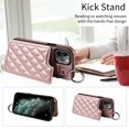 thumbnail image 3 of iPhone 12 Case ,Card Slots Leather Wrist Strap Phone Cover for iPhone 12, 3 of 5