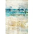 thumbnail image 2 of Roko, Ken 11x14 Gold Ornate Wood Framed with Double Matting Museum Art Print Titled - Ocean Blue II, 2 of 4