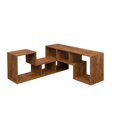 thumbnail image 4 of Double L-Shaped TV Stand Entertainment Center,Display Shelf, 4 of 5