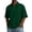 Dark Green, variant on CharmCyan Men Short Sleeve Polo Shirt Classic Fit Three Button Placket Soft Cotton Fabric Casual Lapel Collar Top