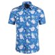 thumbnail image 2 of Camisas de flamencos de tortuga vívida para hombres, ropa, camisa de playa con estampado 3D, camisetas Y2K de manga corta, ropa hawaiana Aloha, blusa con solapa, 2 of 5