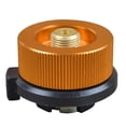 thumbnail image 4 of Estufa al aire libre para acampar estufa de propano de propano quemador de cilindro de cilindro plano acoplador adaptador de botella ahorro de válvula juego inflable, 4 of 7