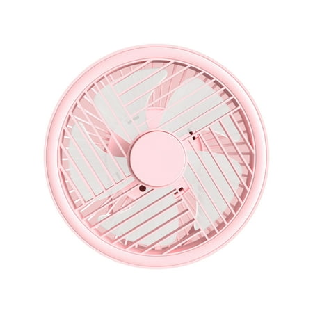 

Multifunctional Desktop Small Fan USB Rechargeable Outdoor Portable Ceiling Fan Light Mini Fan Hiking Camping Picnic School Gift Giving