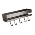 thumbnail image 2 of Lipstore Shower Shelf Modern Bathroom Shower Organizer for Kitchen Home Dressing Room with Hooks, 2 of 8