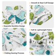 thumbnail image 3 of Dailycode Small Short Sleeve Button Down Shirts Dinosaur and Cloud Casual Shirt 3-10 Years, 3 of 9