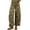 Army Green Floral, variant on Barrel Jeans Women 2026 Floral Print Wide Leg Jeans Y2k Patchwork Baggy Boyfriend Denim Pants