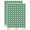 Dark Green, variant on Mona Lisa Painting by Leonardo Da Vinci 200+ Round Stickers - Purple - Gloss Finish - 0.50" Size