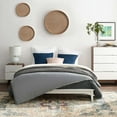 thumbnail image 2 of Modway Lodge Full Wood Platform Bed Frame in White, 2 of 7