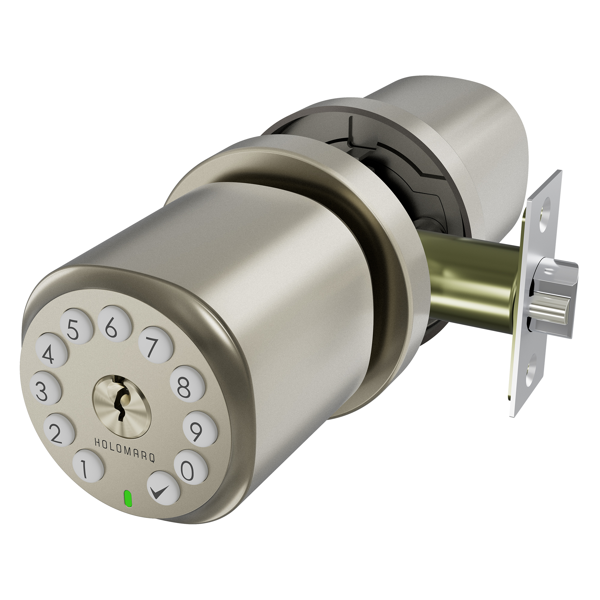 HOLOMARQ Sequra[H1] Keypad Door Knob for Interior Door Code Digital