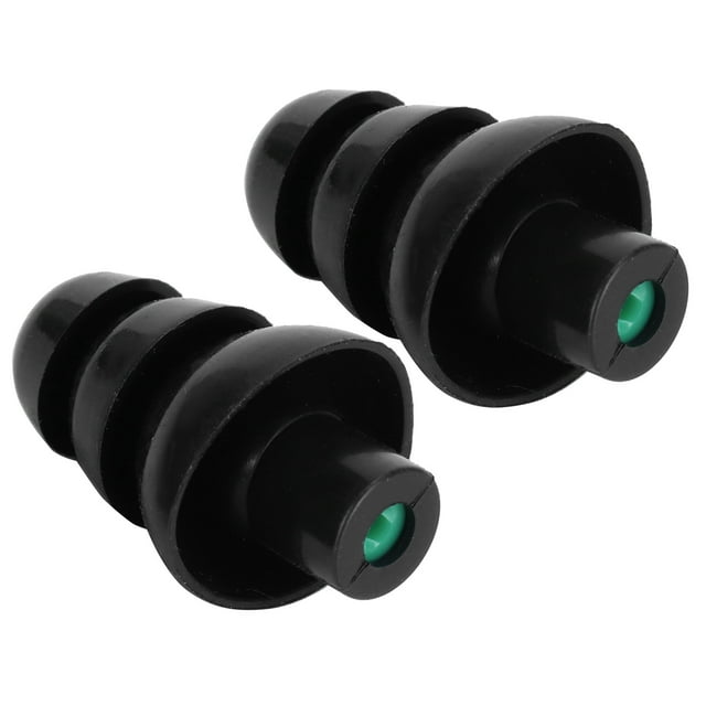 Tapón Para Los Oídos De Silicona EOTVIA Negro Reutilizables Para Nadar En El Spa Para Dormir