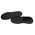 thumbnail image 2 of Dearfoams Mens Memory foam Slippers (Medium 9-10, Black), 2 of 4