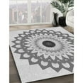 thumbnail image 3 of Ahgly Company Machine Washable Indoor Rectangle Transitional Gray Area Rugs, 7' x 10', 3 of 7